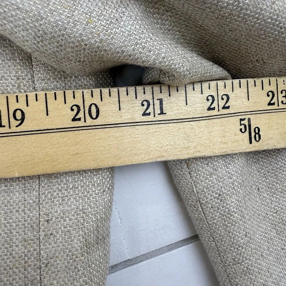 Circle of Gentlemen Harley Silk Wool Slim‎ Blazer 50 EU 40R Natural Portugal